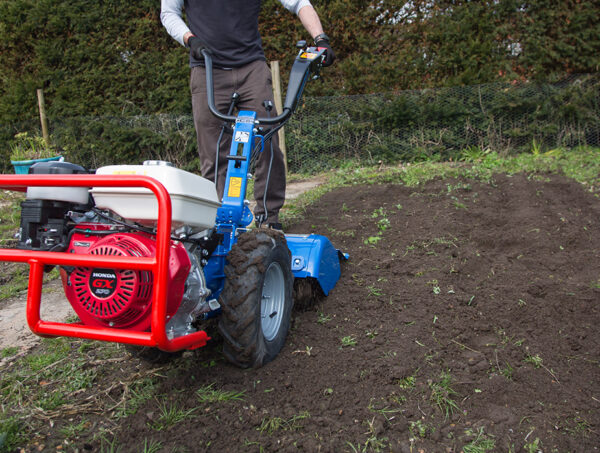 8hp Rotavator In Use 5 8hp Rotavator In Use 5
