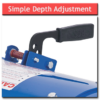 8hp Rotavator Simple Depth Adjustment 8hp Rotavator Simple Depth Adjustment