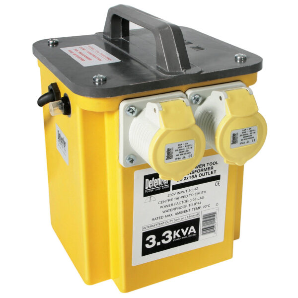 3.3kVA Portable Transformer 3.3kVA Portable Transformer for hire