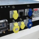 6.0kVA/4.8kw Silenced Diesel Generator - Front Panel