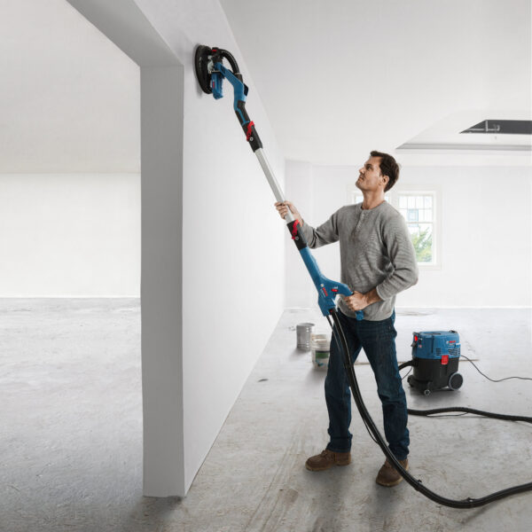 Drywall Sander - In Use 2 Drywall Sander - In Use 2