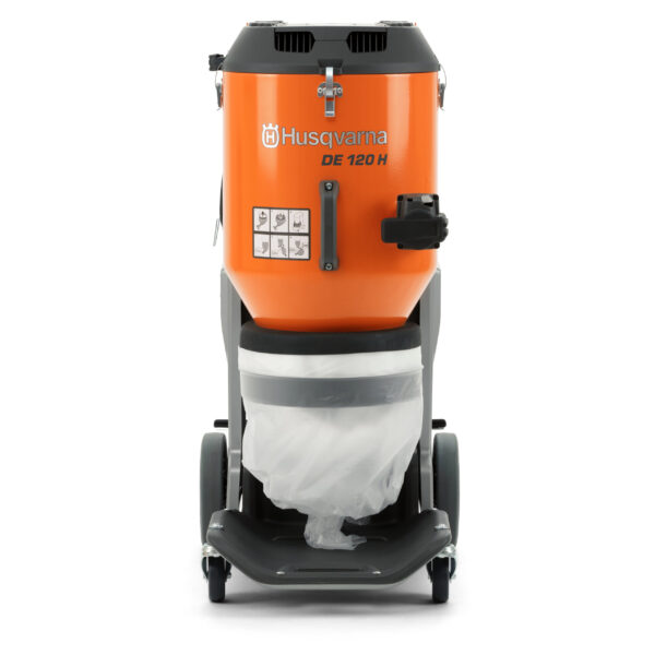 Dust Extraction Vacuum Heavy Duty - Front View Dust Extraction Vacuum Heavy Duty - Front View