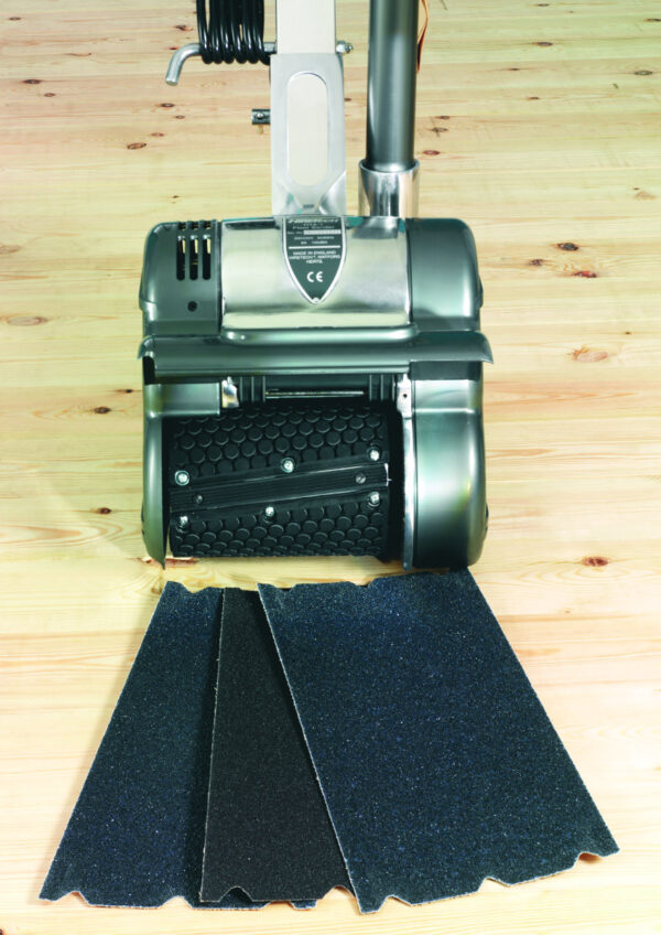 Floor Sander with Abrasive Paper Floor Sander with Abrasive Paper