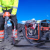 Heavy Duty Hydraulic Breaker Pack 20L Low Vibration - In Action 1 Heavy Duty Hydraulic Breaker Pack 20L Low Vibration - In Action 1