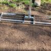 Lawn levelling Rake / Lute - In Action 4