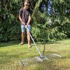 Lawn levelling Rake / Lute - In Action 5