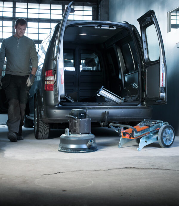 PG280 Floor Grinder - In Action 2