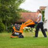 Petrol Chipper Shredder 40mm - In Action 1