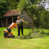Petrol Chipper Shredder 40mm - In Action 10
