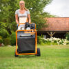 Petrol Chipper Shredder 40mm - In Action 2