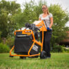 Petrol Chipper Shredder 40mm - In Action 3