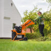 Petrol Chipper Shredder 40mm - In Action 9