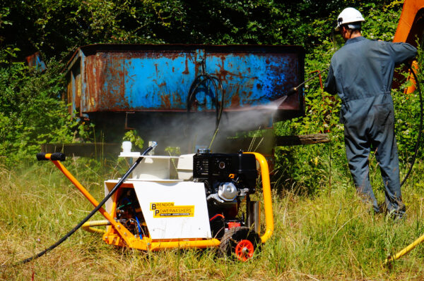 Petrol Cold Water Pressure Washer 3500PSI - In Action 1 Petrol Cold Water Pressure Washer 3500PSI - In Action 1