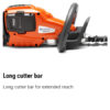 Petrol Hedge Trimmer - Long Cutter Bar
