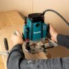 Plunge Router - In Action 1 Plunge Router - In Action 1