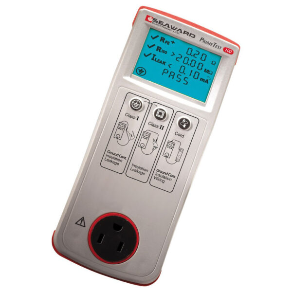 Portable Appliance Tester (PAT) Primetest 100 Portable Appliance Tester (PAT) for hire