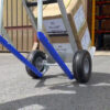 Stair Climbing Sack Truck - 'Dog Leg' - In Use 2 Stair Climbing Sack Truck - 'Dog Leg' - In Use 2