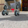 Stair Climb Sack Truck - Tri Wheeled - In Use 2 Stair Climb Sack Truck - Tri Wheeled - In Use 2
