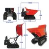 1 Tonne Tracked Skip Loader / Dumper - Specifications 1 Tonne Tracked Skip Loader / Dumper - Specifications