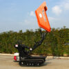 Skip Loader / Dumper (500kg Tracked) Raised Right Side Skip Loader / Dumper (500kg Tracked) Raised Right Side