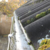 SkyVac Gutter Vacuum - In Action - After