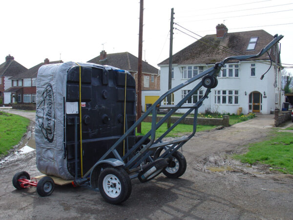 Spa Trailer - In Action 4 Spa Trailer - In Action 4