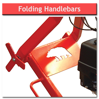 Stump Grinder - Folding Handlebars