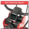 Turf Cutter - Anti Vibration Mount Turf Cutter - Anti Vibration Mount