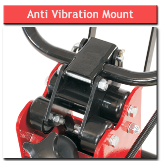Turf Cutter - Anti Vibration Mount Turf Cutter - Anti Vibration Mount