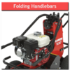 Turf Cutter - Folding Handlebars Turf Cutter - Folding Handlebars