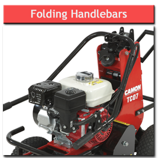 Turf Cutter - Folding Handlebars Turf Cutter - Folding Handlebars