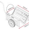V-Kart Trolley - Dims 1 V-Kart Trolley - Dims 1