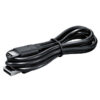 USB-C charging cable included with the Bosch 50m laser measure hire kit.